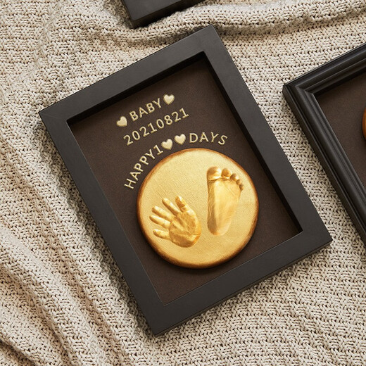 Mu Chen Shiguang Baby Vollmond Hand und Fußabdrücke Einjährige Hand und Fußabdrücke Souvenir Baby 100-Tage-Hand- und Fußabdrücke Neugeborene Hand und Fußabdrücke 12-Zoll-Schlangenjahr Typ 丨 Vor 8 Monaten erhältlich