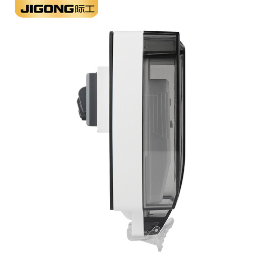 JIGO Intelligent Toilet Waterproof Socket Bathroom Toilet Leakage Protection Plug Exposed and Concealed Outdoor Splash-proof Box 10A (Exposed) Smart Toilet Socket