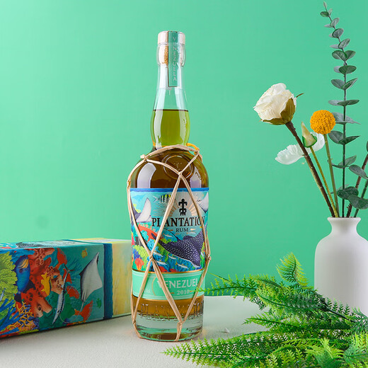 Plantation Caribbean Selected Rum Rum Baking Black Rum Mojito Beverage Base Single Island Series Sugar Venezuela 2010 Rum 700mL 1 Bottle