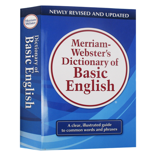 【正版】英文原版 韦氏基础词典 Merriam-Webster's Dictionary of Basic English 麦林韦氏英语工具书9780877797319 全英文版