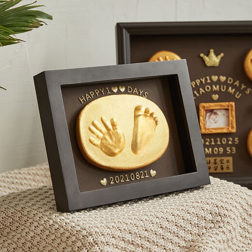 Mu Chen Shiguang Baby Vollmond Hand und Fußabdrücke Einjährige Hand und Fußabdrücke Souvenir Baby 100-Tage-Hand- und Fußabdrücke Neugeborene Hand und Fußabdrücke 12-Zoll-Schlangenjahr Typ 丨 Vor 8 Monaten erhältlich