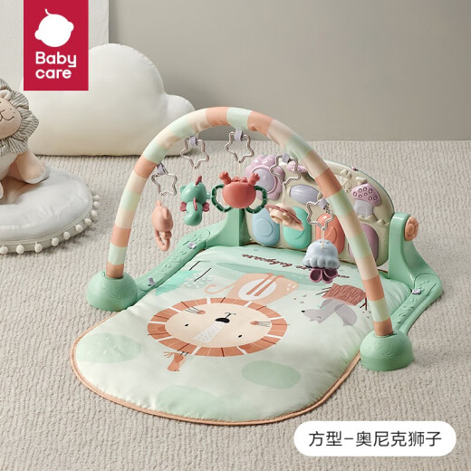 babycare baby fitness frame pedal piano early education game mat 0-3-6-12 months newborn baby music toys baby toys Children's Day gift new product-Onik Lion