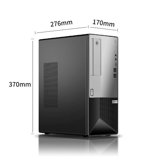 联想（Lenovo）服务器主机 T100C V2塔式服务器主机奔腾G7400/酷睿i3/i5/i7可选 金蝶用友ERP财务办公 酷睿I5-12400 六核2.5G 8G内存丨2T SATA硬盘