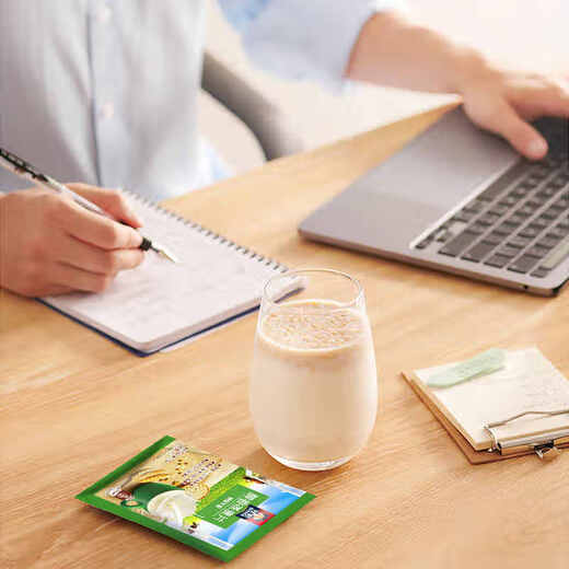 Quaker Instant Pure Haferflocken 1478G Bag nahrhaftes Frühstück Fast Food Lazy Mahlzeit Ersatz Full Haferflocken diätetische Faser Extra-Stick-Milch-Haferflocken 540g [30g*18 Pakete]