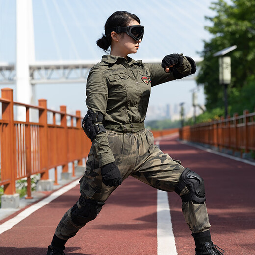 Kanle knee pads, elbow pads, wrist pads, tactical crawling suit, training motorcycle, children, adult riding sports protective gear