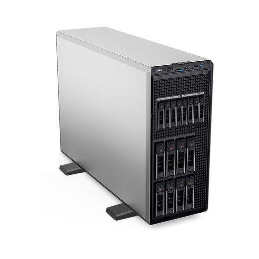 戴尔（DELL）PowerEdge T560高性能塔式服务器DeepSeek本地部署主机 GPU服务器工作站深度学习 2颗金牌6448Y（64核2.1GHz） 32G丨3*4T企业级丨H755