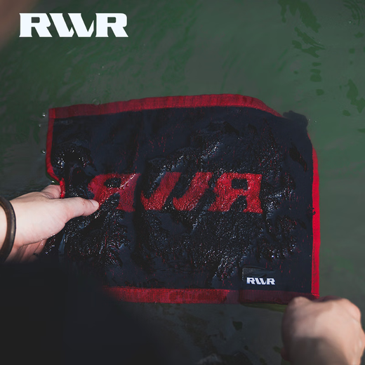 RVVR Luya Special Fishing Towel Hand Towel Outdoor Portable Thickened Water Absorbent Quick-drying Fishing Supplies Accessories Purple