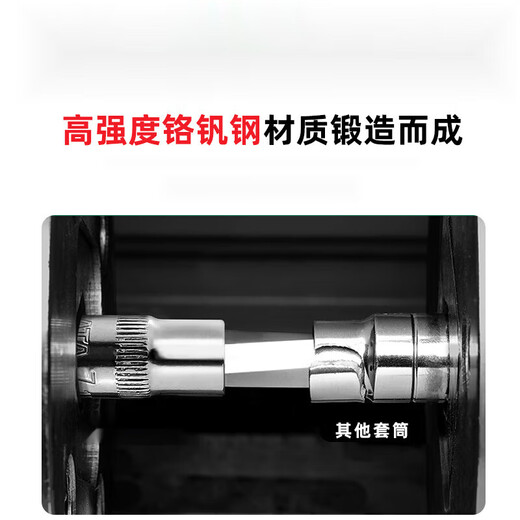 Xmsj расширенный рукав 1/4 xiaofei 3/8 Zhongfei 1/2 Big Fei Hexagonal Head Head 6.3/10/12,5 мм сокет Zhongfei 8.0mm12401