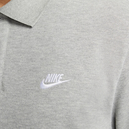 NIKE/耐克男士针织透气翻领短袖T恤 FN3895-063 2XL