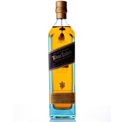 尊尼获加（JOHNNIE WALKER）JOHNNIE WALKER 尊尼获加蓝牌蓝方威士忌洋酒礼盒装消逝的酒厂 尊尼获加蓝牌蓝方750mL
