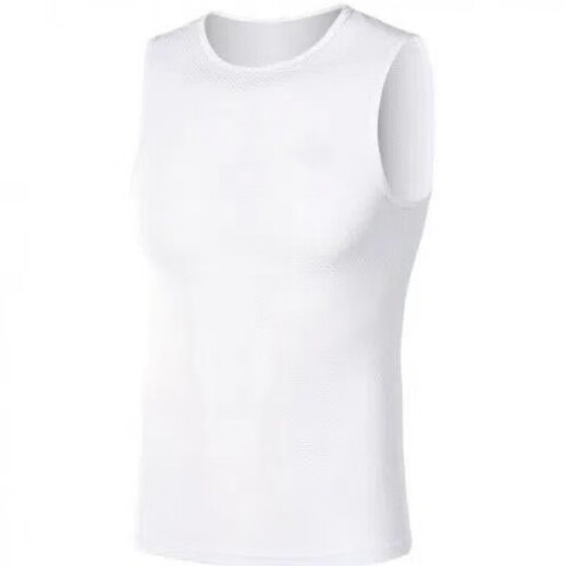 Hanoufei Cycling Sweatshirt Tight Cycling Suit Basement Shirt Breathable Road Bike Reflective Vest High Elastic Bicycle Free White - Lightning Tight Fit Small L