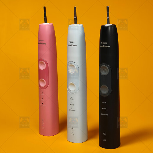 Philips New Anyi Original Sound Wave Electric Brush HX684 Série Adulte HX684B HX684D HX684C HOSHER HOTER GORNE DESTER BRUSH PHILIPS-BULK HX684B Black-Single 1