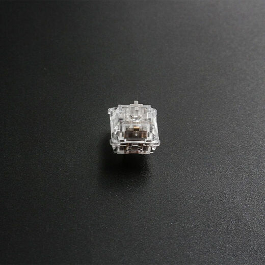 皎月轴全透明PC段落线性轴RGB热插拔客制化机械键盘DIY轴体 线性轴 90颗皎月轴罐装