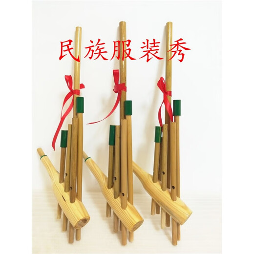 Jingying guizhou miao lusheng ethnique bambou instrument de bambou à la main