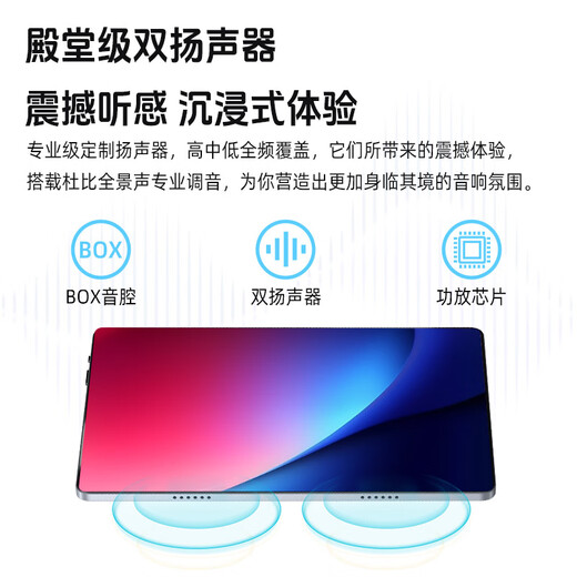 
2025 new Samsung full screen 16+1TB Snapdragon 8 Series Tablet PC Two One-One Office Game Pad Fantasy Purple 128G [Giveaway Leather Case] ​​12G Run X30 Low-end Edition