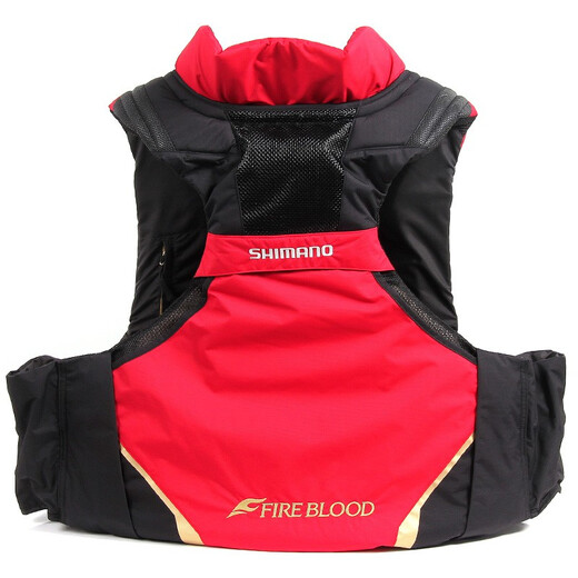 SHIMANO fishing vest 21 models VF-111U multifunctional fishing vest buoyancy 7.5KG made in Vietnam L-black