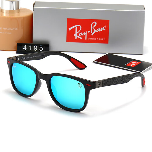 
Ray.Ban 2023 European and American men and women polarized sunglasses fashion trend travel vacation sunglasses Mens sunglasses black frame black gray film