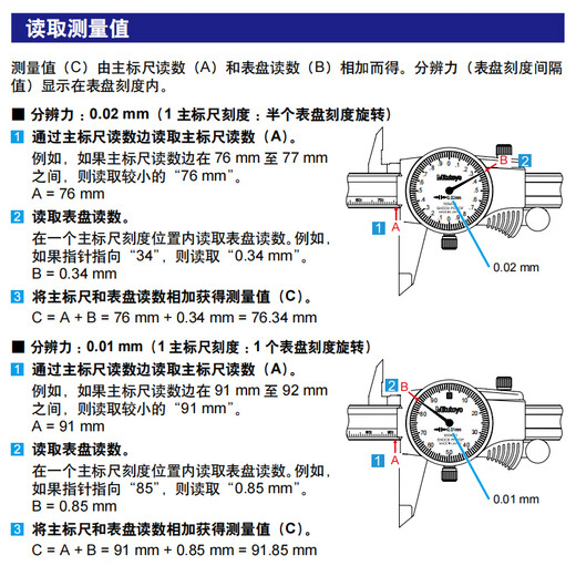 Next day delivery in Jiangsu, Zhejiang and Shanghai Mitutoyo caliper with watch High precision 0.01 0.02 Vernier caliper Original imported from Japan 505-733/0-200/0.01/ 0.03