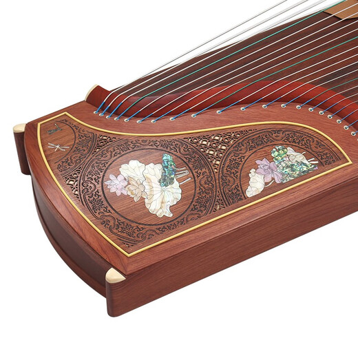 Dunhuang brand guzheng 694KK banana window night language performance examination guzheng Shanghai National Musical Instrument Factory No. 1 7694RR Qingshui Furong