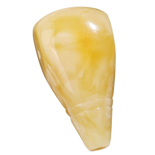 Shi Yuji 9A grade Russian material beeswax three-way Buddha head Buddhist beads accessories amber Rudraksha bracelet accessories natural 9A grade three-way beeswax set loss momentum (free beads)