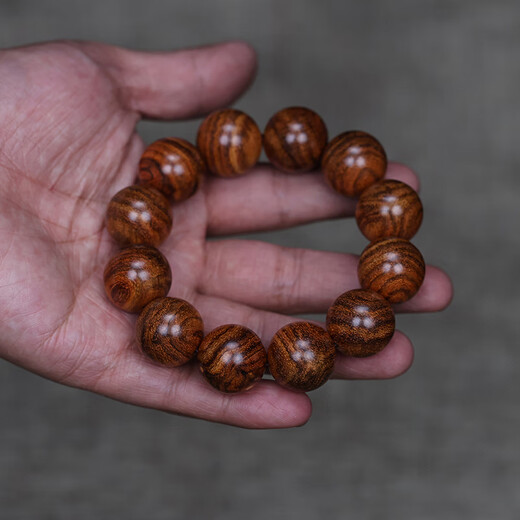 名木香府海黄老料黄花梨手串海南黄花梨佛珠手串20mm男款木质手链天然木饰 20mm12颗主图款