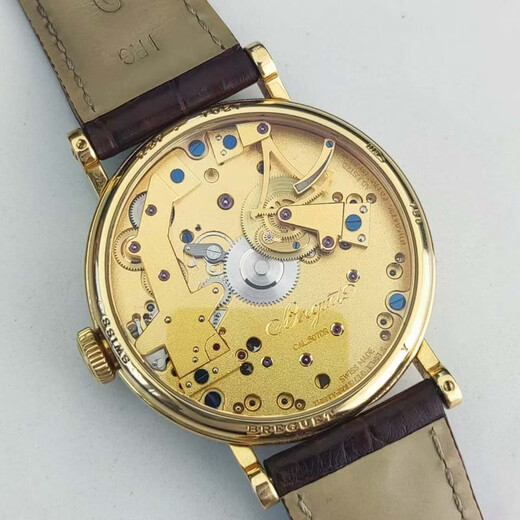 [Second-hand 95 new] Breguet/BREGUET Shishi Series 18k White Gold Full Hollow Luxury Automatic Machinery Men's Watch 37mm Manual Machinery 7027BA/11/9V6