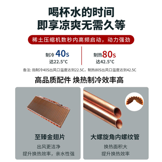 Midea central air conditioner 2 hp 3p/5 hp heating and cooling second-hand 90% new ceiling unit commercial shop office factory embedded patio unit ceiling suction air outlet from all sides Midea three-horse fixed frequency heating and cooling ceiling unit-220V