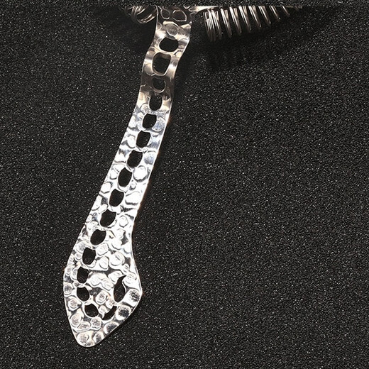 Bar Soul T8012 Skull Ice Filter Stainless Steel Japanese Hammer Line Cutting Process Filter Ice Separator Strainer T8012 Hammer Skull Ice Filter