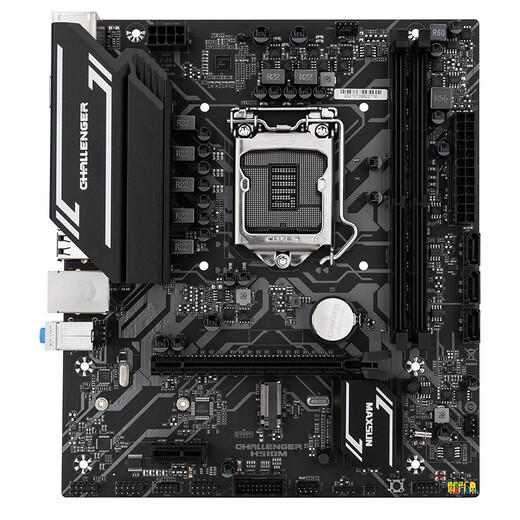MAXSUN MS-Challenger H510M computer motherboard supports CPU 10400F/11400F/11700 (INTEL H510/LGA 1200)