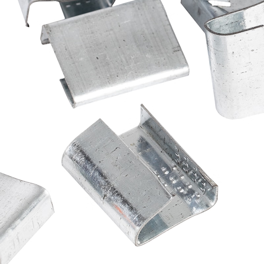 Work partner Packing buckle steel buckle 1608 type 1kg (about 180 pieces) Packing buckle iron buckle plastic steel packing belt buckle galvanized anti-slip belt serrated tightening buckle sealing buckle