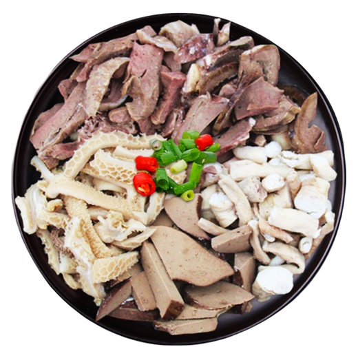 Yang Xiaoqi, Ningxia Tan mutton, fresh and cooked haggis, heart, liver, lungs, intestines and tripe, sheep head meat mixed hot pot ingredients, fine haggis 4Jin Jin equals 0.5kg