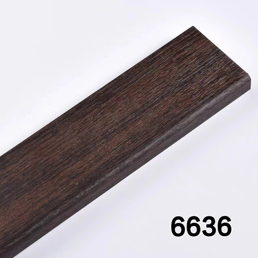 
Solid wood skirting line 4 cm 6 cm 8 cm 8 cm mount line paint-free factory direct sales Home decoration Dark and light walnut color 6314-6636-6020-1