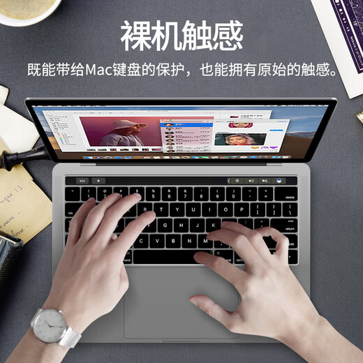 Quyiwu convient au Film de clavier MacBook Pro13 AIR AIR STANTER CHEVELLE13.3 APPLE Mac Notebook M3 Film de protection 14 COUVERTURE DE DUSSION 16 pouces 13,6 Clés de raccourci transparents 12 Fonction de touche de raccourci à cristal mince MacBook Pro13.3 pouces (A1278)