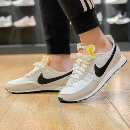 耐克（NIKE）男鞋2025夏季新款WAFFLE TRAINER 2透气轻便复古休闲鞋子 DH1349-100 43