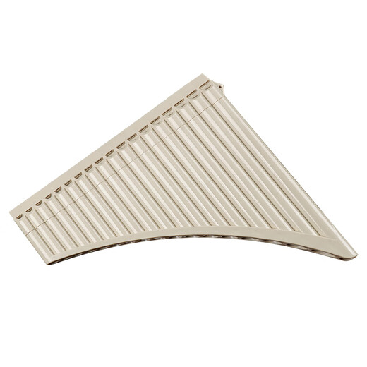 
Beginner of the Yuzhu Panflute Musical Instrument 18 tubes for children, primary school students, sixteen tubes, C adjustment, sixteen eight tubes, plate flute graduation season gift customization 16 tube panflute beige [Beginner gift pack]