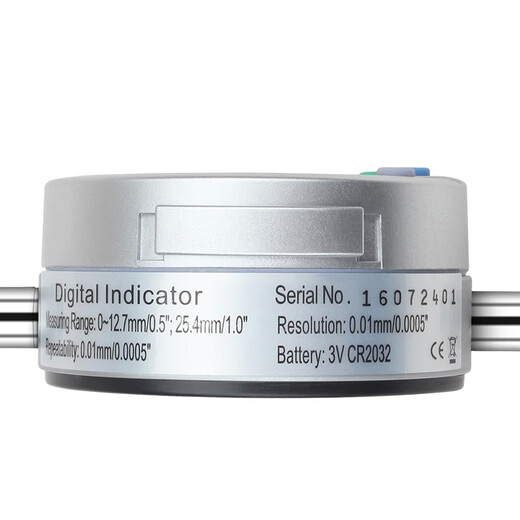 三量数显千分表精度0.001百分表0-12.7mm25.4 50一套高度计规 JD08数显百分表0-12.7mm(基础款)