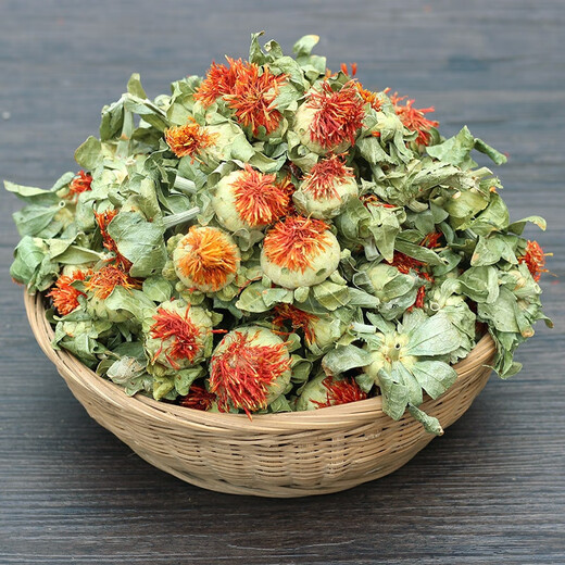 北京同仁堂西藏藏红花正品红花果泡水特级红花茶红花头茶整朵500克(一斤)