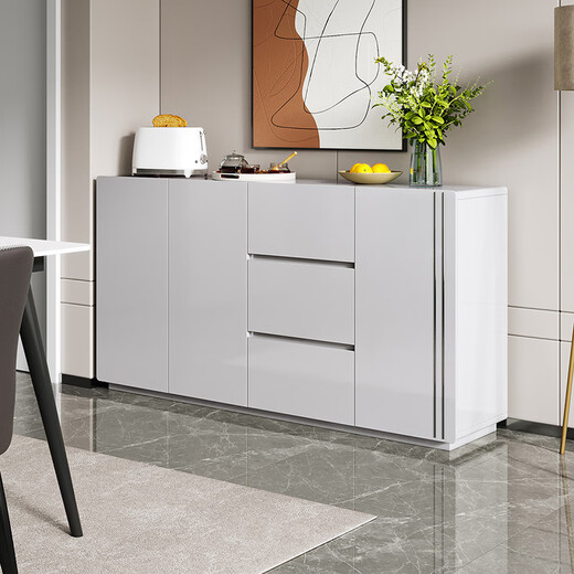 
Quanyou Home Modern simple dining side cabinet integrated wall storage cabinet living room household storage cabinet dining cabinet