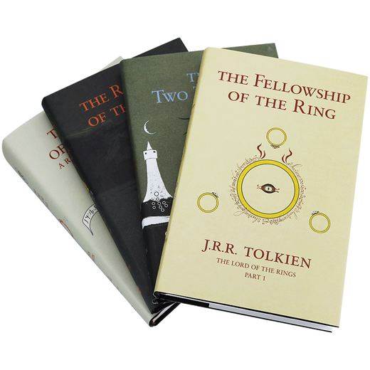 Tolkien's works collection, original English version, The Lord of the Rings, The Hobbit, The Lord of the Rings, Middle-earth, Prose Stories, Imported Fantasy Original Novels, English Version, J. R. R. Tolkien, The Lord of the Rings