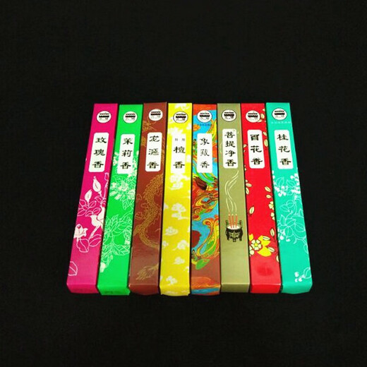 Gucheng Gucheng Fragrance Industry single-strand sandalwood incense floral rose jasmine incense hundred flowers ambergris osmanthus fragrance purifies the air single-strand jasmine