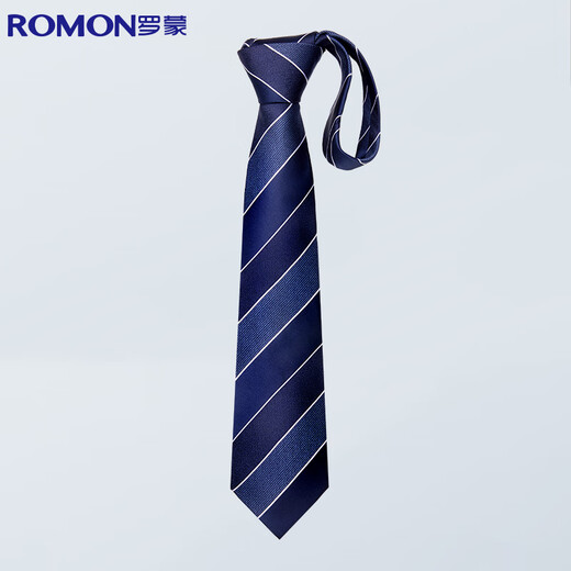 Romon tie 8cm hand-made striped fine lines men's business formal wear job interview wedding bow tie gift box