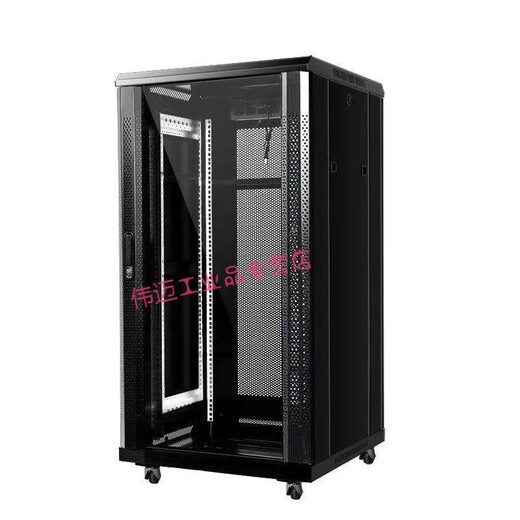 Network cabinet 1m 1.2m 2m thickened wall-mounted 12u18U42U weak current monitoring power amplifier switch cabinet 1.2m luxury server height 1200* width 600 0x0x0cm