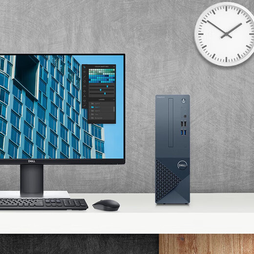 Ordinateur de bureau Dell (DELL) Inspiron 3020S Processeur Core i3 de 13e génération Bureau financier Divertissement à domicile Hôte de bureau à petit châssis Dell Hôte unique (avec clavier et souris) i3-13100 8G 512 Go Configuration standard à semi-conducteurs