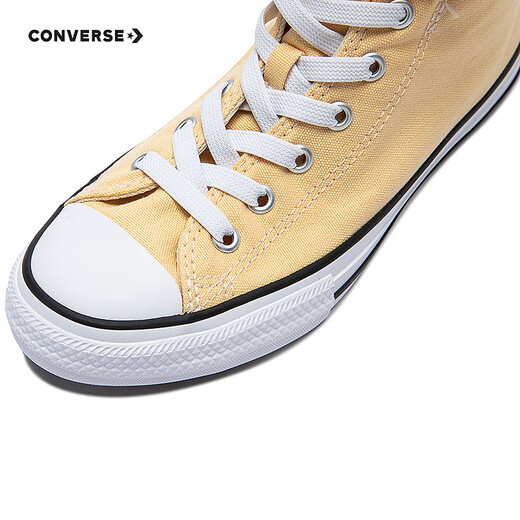 Converse Children's Shoes for Boys and Girls Mid-top Canvas Shoes Summer New Children's Magic Casual Shoes Yellow 28 Recommended Foot Length 17cm