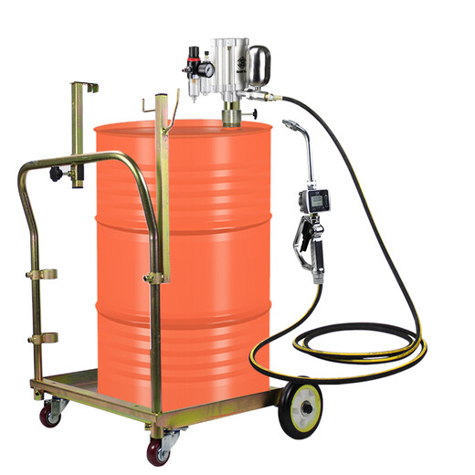 Xihuang pneumatic oil pump filling gun large barrel oil filler oil gun 55L+10+ metering oil gun DE-8075