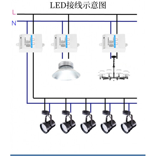 Multi-channel remote control switch wireless remote control lamp power controller switch remote smart light without modification two to four