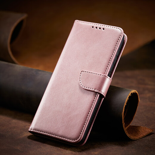 Hongweike es adecuado para OppOA53 Case de teléfonos móviles Flip Flip Cuero Case 5G Versión PECM30 Case de tarjeta de billetera Full Inclusive Full-Fall Soft Shell Inner Hebilla Magnética Portada protectora Men y Women Case de cuero Hebilla Estuche de cuero-Black Oppoa53 (5G)