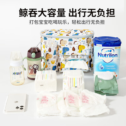 南极人婴儿车挂包推车包妈咪包手提单肩背母婴包婴儿多功能外出包