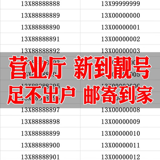 联通手机号靓号手机靓号手机号码卡靓号在线选号电话号码靓号手机号靓号自选 698元