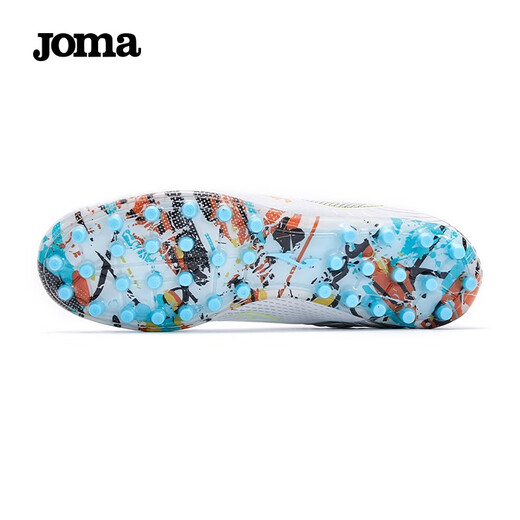 JOMA西班牙足球鞋男成人MG短钉专业足球训练鞋人工草地沙地球鞋运动鞋 白银 42